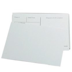 Support fond blanc transfert de trace / 50