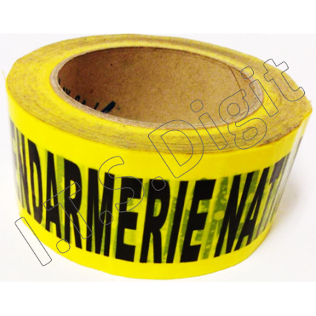 Adhesif rouleau "ne pas ouvrir" jaune G (50 mm x 100 m)