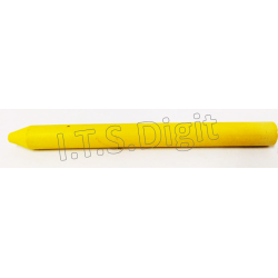 Crayon marquage jaune 100 x 8.5 mm / 12