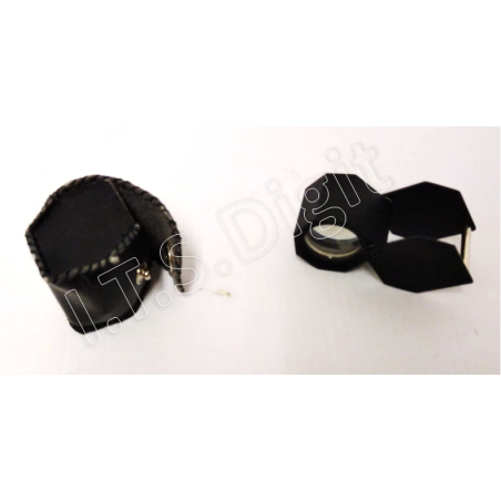 Loupe pliante TRIPLET 10x20.5 mm
