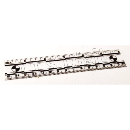 Reglets vinyl transparent 15 cm / 10