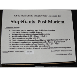 Kit de depistage de Stupefiants POST MORTEM