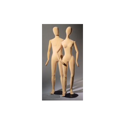 Mannequin mousse HOMME articule 1.80 m sans socle