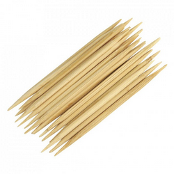 Piques bois rigides en emballage individuel / 1000