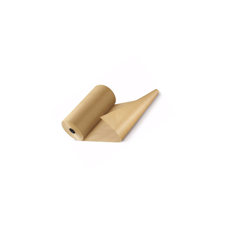 papier kraft brun en rouleau l.50 cm x 250 m. 90 gr