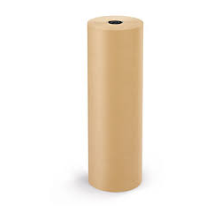 Papier kraft brun en rouleau l. 100 cm x 100 m. 72 Grs