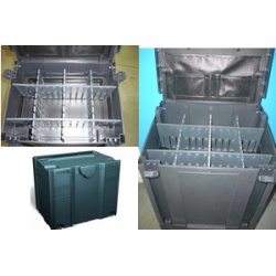 Systainer 4 - 37 l H.315 L.396 l.296 anthracite + barrettes rangement+ couvercle
