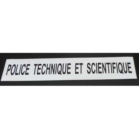 Autocollant "Police Scientifique"