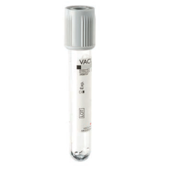 Tube Gris 4/5 Ml Fluorure de Sodium Liquide 13x75 mm / 100