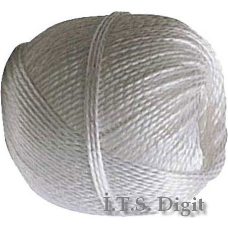 Bobine polypropylene blanche 80 m Diam. 2.5