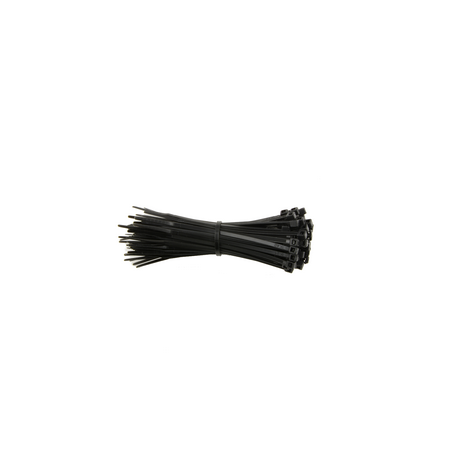 Collier de serrage plastique noir 135 mm x 2.5 mm / 100