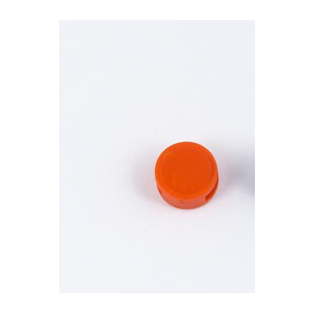 Scelle plastique orange Diam.10 mm / 1000 pieces