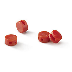 Scelle plastique rouge Diam.9 mm / 1000 pieces