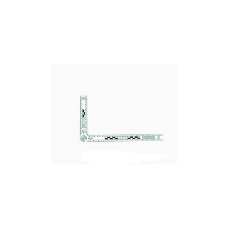 Equerre magnetique millmetree blanche 15 x 30
