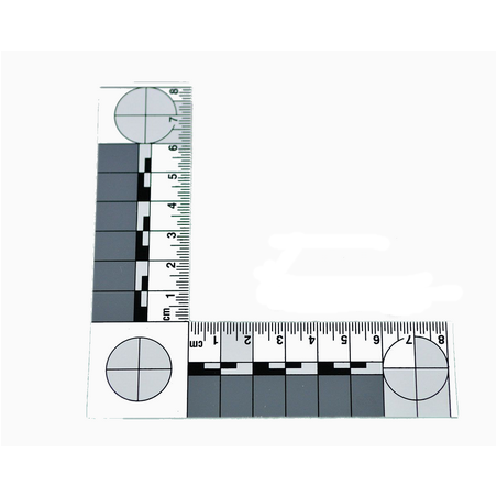 Equerre PVC millimetree ABFO 80 x 80 mm