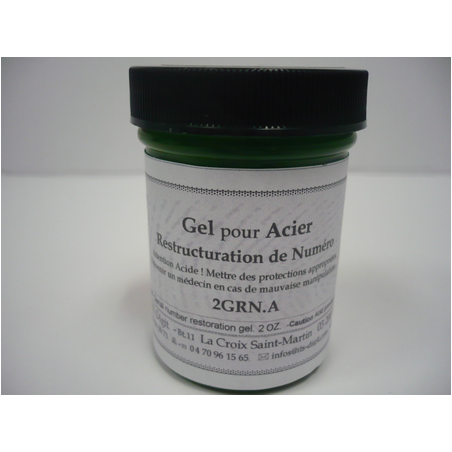 Gel remontage numero acier pot 60 Ml