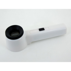 Loupe a main eclairante LED white 30 mm / 10 X