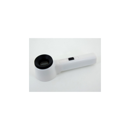 Loupe a main eclairante LED white 30 mm / 10 X