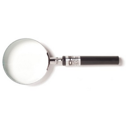 Loupe a Main en Metal X3 DIAM. 6.35 cm Sirchie