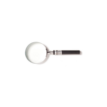Loupe a Main en Metal X3 DIAM. 6.35 cm Sirchie
