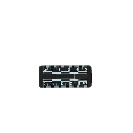 Reglets vinyl noir 5 cm / 10