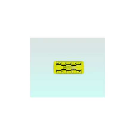 Reglets vinyl jaune 5 cm / 10