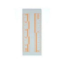 Reglets vinyl fluo orange 5 cm / 10