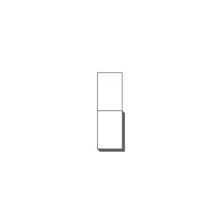 Support Bristol Blanc pour transfert grang format 21x14