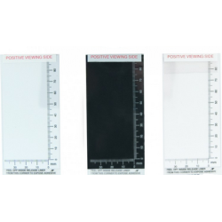 Transferts souples millimetres noir (5 x 10 cm) / 12