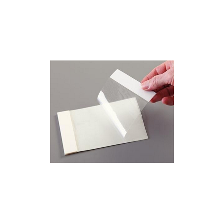 Transferts souples blanc (5 x 10 cm) / 25