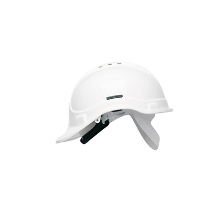 Casque chantier BTP blanc