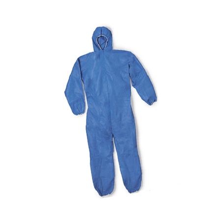 Combinaison jetable resistant produits chimiques bleu T 5-6 / XL