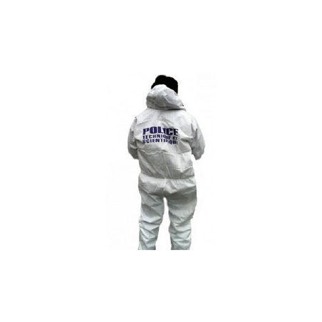 Combinaison polypropylene blanc (police scientifique) XL