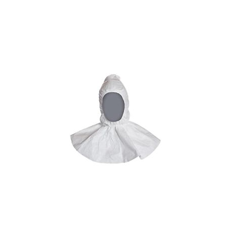 Cagoule Tyvek Pro-tech Blanc