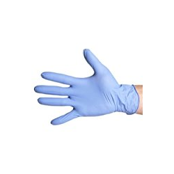 Gants nitrile poudres courts taille (9/10) XL / 100
