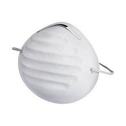 Masques coquille non tisse blanc / 50