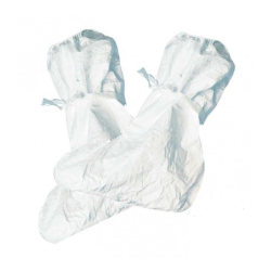 Surbottes TYVEK Blanc antiderapante - semelle renforcee / Paire