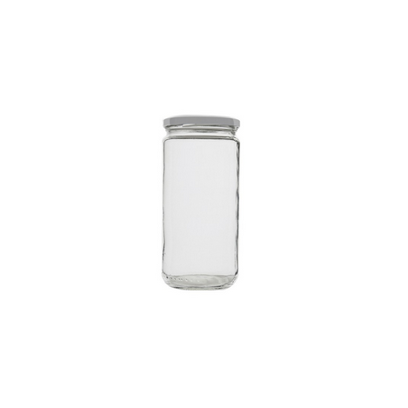 Bocal en verre transparent avec couvercle 950 Ml