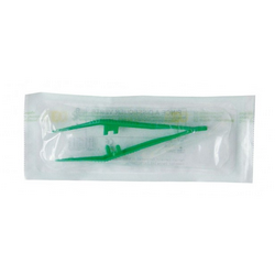 Pinces brucelles steriles droite usage unique / 100