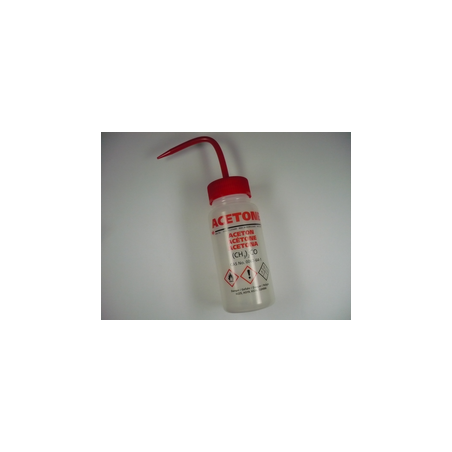 Pissette 250 Ml col large (tube bouchon) - Acetone
