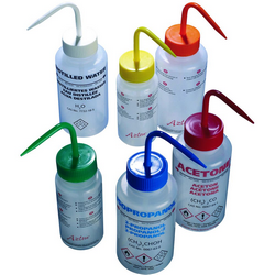 Pissette 250 Ml col large (tube bouchon Orange) - Ethanol