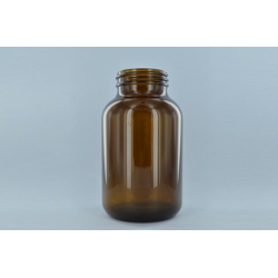 Pillulier 100 Ml verre ambre