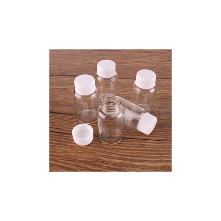 Pilulier en verre avec couvercle 31.5 Ml