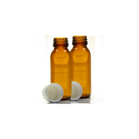 Flacon verre anti-UV ambre 50 Ml