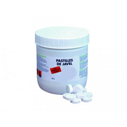 Javel en pastille / boite de 500 Grs