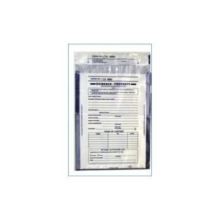 Enveloppe plastique transparente 335x475 mm + 35 mm / 100