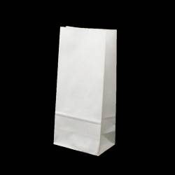 Sac kraft a soufflet blanc 60 x 36 x 12 / 10