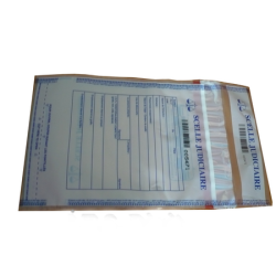 Sac securite polyethylene transparent 170 mm x 235 mm / 50