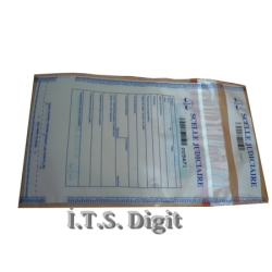 Sac securite polyethylene transparent 235 mm x 335 mm / 50
