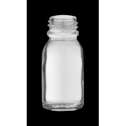 Flacon verre bouchon vissant Post Mortem fluorure de Sodium